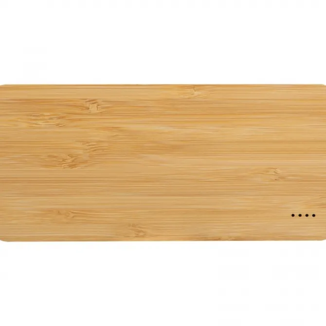 Power bank 20000 mAh bambusowy VALERIA / Beżowy 3396913