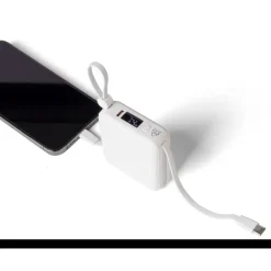 Power bank 10000 mAh / Biały VB100-02