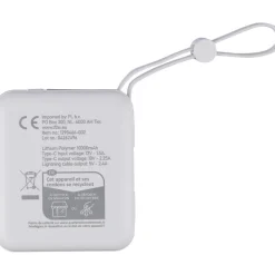 Power bank 10000 mAh / Biały VB100-02