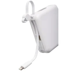Power bank 10000 mAh / Biały VB100-02
