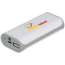 Power bank 4000 mAh | Birch / Biały V3778-02