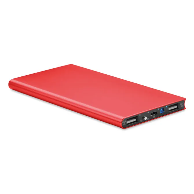 Power bank 8000mAh / Czerwony MO8839-05