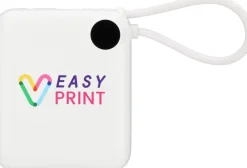 Power Bank 10000 mAh Fast Charge 22,5 W / Biały EG835006