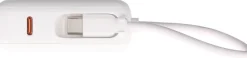 Power Bank 10000 mAh Fast Charge 22,5 W / Biały EG835006