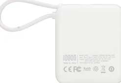 Power Bank 10000 mAh Fast Charge 22,5 W / Biały EG835006