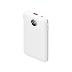 Power Bank 10000 mAh Fast Charge 22,5 W / Biały EG835106