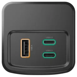 Power bank 24000 mAh Hama High Power 150W / Grafitowy VH029-15