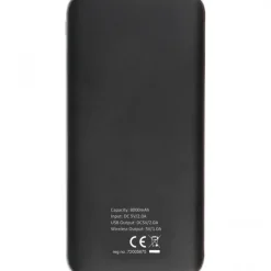 Power bank 8000 mAh indukcyjny SEBASTIANO / Czarny 3082303