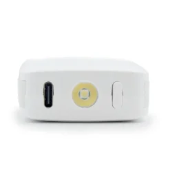Power bank 4000 mAh, karabińczyk i lampka 1W | Dimetrice / Biały VA109-02