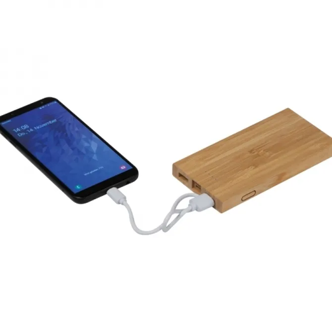 Power bank 8000 mAh KATOWICE / Beżowy 147313