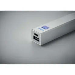 Power bank 2600 mAh / Srebrny Mat MO2374-16