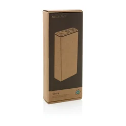 Power bank 20000 mAh Terra, aluminium z recyklingu / Szary P322.632