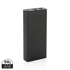 Power bank 20000 mAh Terra, aluminium z recyklingu / Szary P322.632