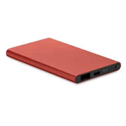 Power Bank 4000 mAh typ C / Burgund MO6825-02