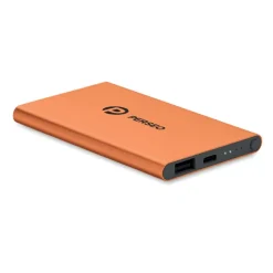 Power Bank 4000 mAh typ C / Pomaranczowy MO6825-10