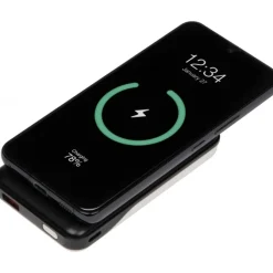 Power bank 10000 mAh z ładowarką indukcyjną VENTURA / Czarny 399903