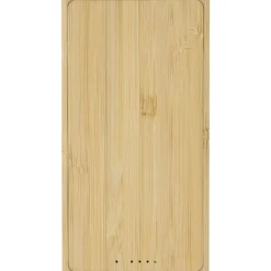 Power bank 10000 mAh z ładowarką słoneczną / Brązowy VA276-16
