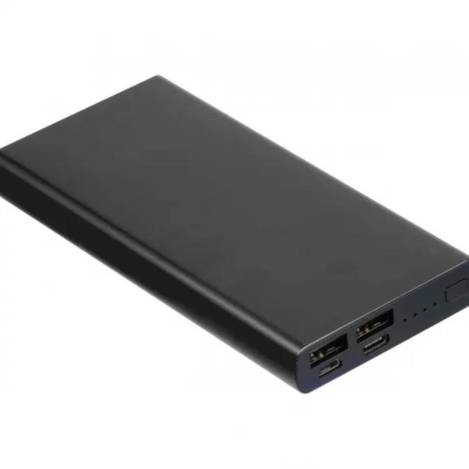 Power bank 10000 mAh z aluminium z recyklingu GIORGIA / Czerwony 3450305