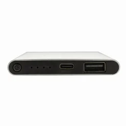 Power bank 4000 mAh z aluminium z recyklingu / Srebrny P322.422