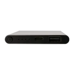 Power bank 4000 mAh z aluminium z recyklingu / Szary P322.420
