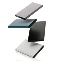 Power bank 4000 mAh z aluminium z recyklingu / Szary P322.420