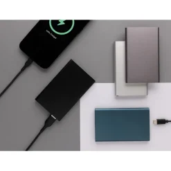 Power bank 4000 mAh z aluminium z recyklingu / Szary P322.420