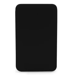 Power bank 5000 mAh ze zintegrowanymi kablami, adapter w komplecie | Presley / Czarny V0905-03
