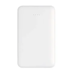 Power bank 5000 mAh, zintegrowany kabel 3 w 1 / Czarny P322.081