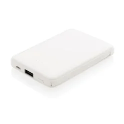 Power bank 5000 mAh, zintegrowany kabel 3 w 1 / Czarny P322.081