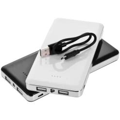 Power bank 12000 mAh z lampką | Sawyer / Czarny V3384-03