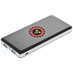 Power bank 12000 mAh z lampką | Sawyer / Czarny V3384-03