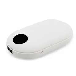 Power bank 5000 mAh z ogrzewaczem do rąk | Kael / Biały VA110-02