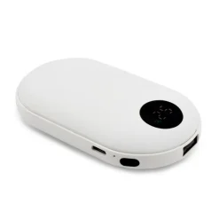 Power bank 5000 mAh z ogrzewaczem do rąk | Kael / Biały VA110-02