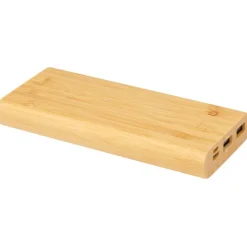 Powerbank Tulda o pojemności 10,000 mAh wykonany z bambusa / Piasek pustyni 12432306