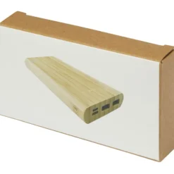 Powerbank Tulda o pojemności 10,000 mAh wykonany z bambusa / Piasek pustyni 12432306