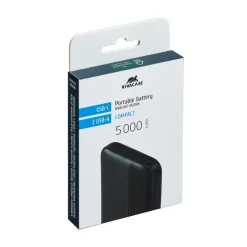 Power Bank VA2006 5000 mAh RIVACASE / Czarny EG834603