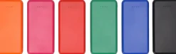 Power bank z ABS z recyklingu 10000 mAh PRESTON / Czarny 3549403