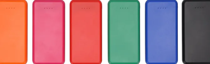 Power bank z ABS z recyklingu 10000 mAh PRESTON / Zielony 3549409