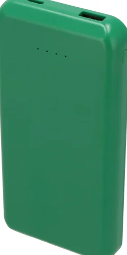 Power bank z ABS z recyklingu 10000 mAh PRESTON / Zielony 3549409
