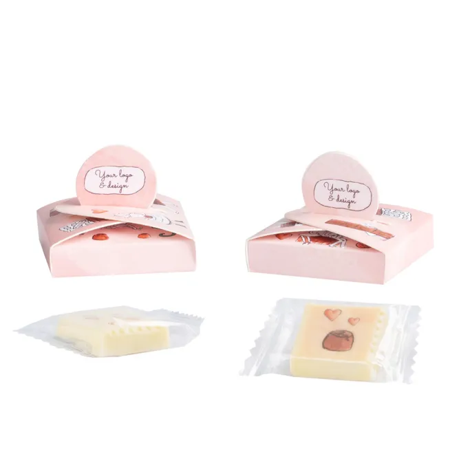 Pralinka z nadrukiem ChocoStamp Box / Wielokolorwy S0620