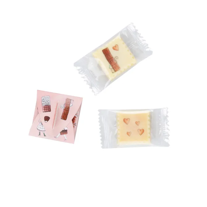 Pralinka z nadrukiem ChocoStamp Box / Wielokolorwy S0620