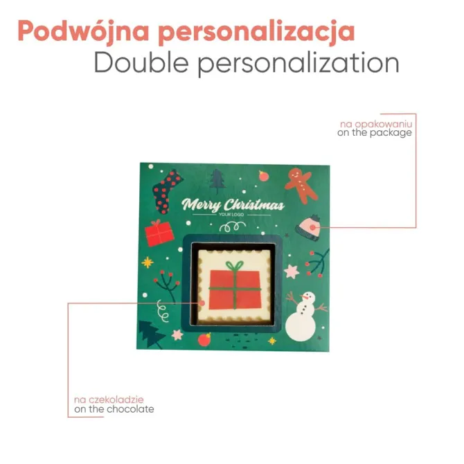 Pralinka Z Nadrukiem Chocostamp / Wielokolorowy S0321/XM