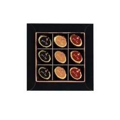 Praliny Elipsa logo mini 9 szt. / Wielokolorwy S0557