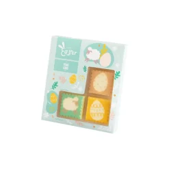 Praliny z Nadrukiem Chocostamp 3 Sztuki / Wielokolorowy S0322E