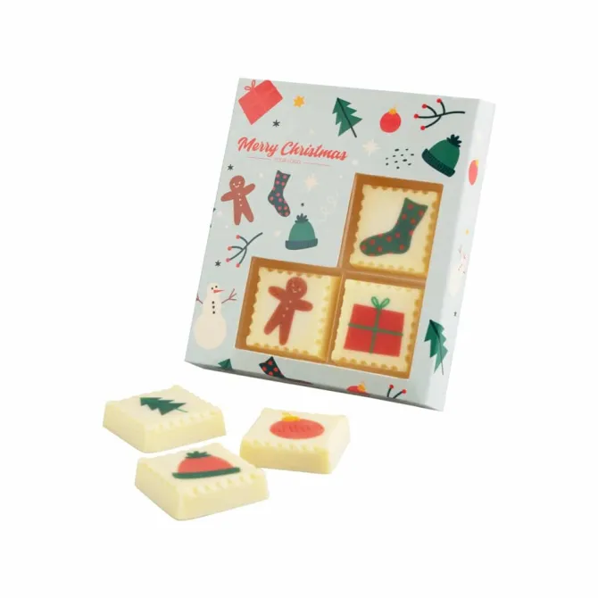 Praliny Z Nadrukiem Chocostamp 3 Szt / Wielokolorowy S0322/XM