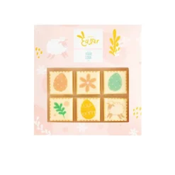 Praliny z Nadrukiem Chocostamp 6 Sztuk / Wielokolorowy S0323E