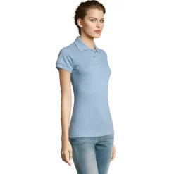 PRIME Damskie POLO 200g / Sky Blue Pique S00573-SP-XL