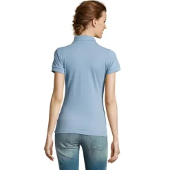 PRIME Damskie POLO 200g / Sky Blue Pique S00573-SP-S