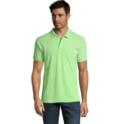 PRIME Męskie polo 200g / Apple Green S00571-AG-3XL