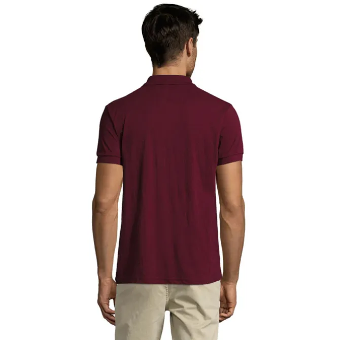 PRIME Męskie polo 200g / Burgundy S00571-BG-5XL